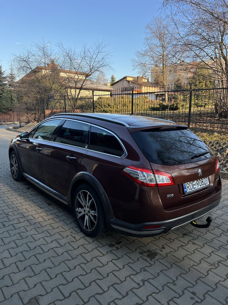 Peugeot 508 rxh 2013, serwis, 4x4 bdb stan 200km