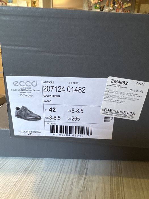 Чоловічі напівчеревики ECCO street Tray