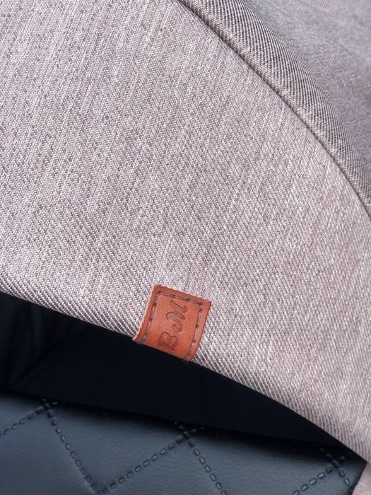 Польська коляска baby merc piuma кольору капучино