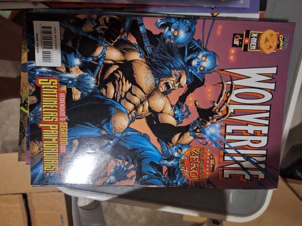 Bd como novas da Devir -x men,wolverine,homem aranha