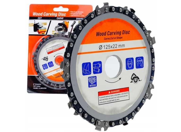 Tarcza z łańcuchem 125mm