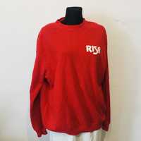 Bluza czerwona vintage RISE xxl
