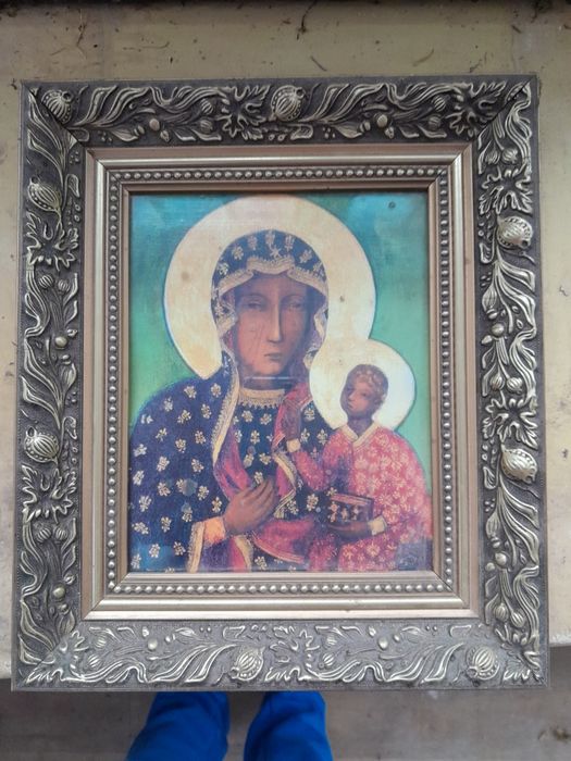 Obraz obrazek Matki Boskiej z dzieciątkiem łódzkie