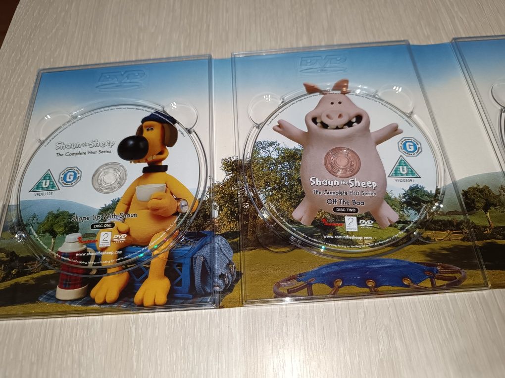 ДВД диски мультик Баранчик шон DVD