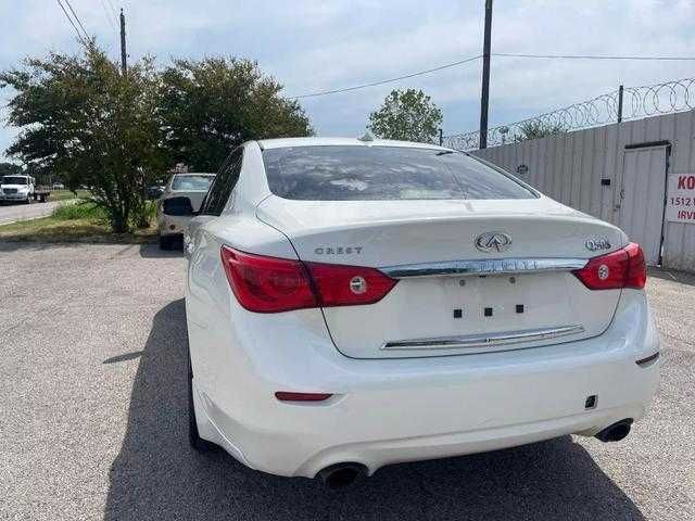 2017 INFINITI Q50 Red Sport 400 Sedan 4D