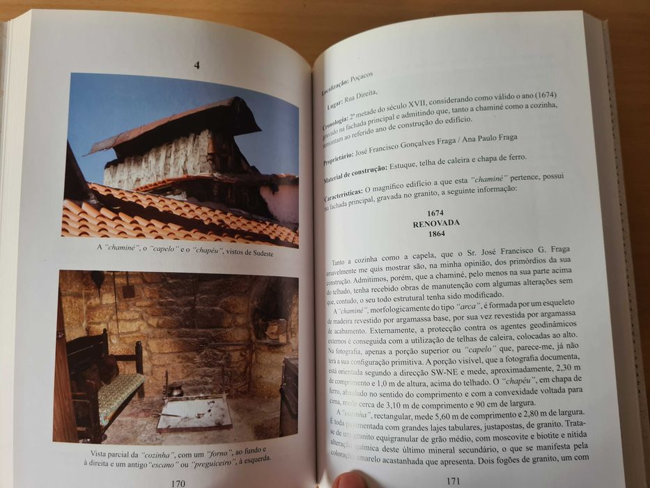 Livro "Concelho de Valpaços: Chaminés" de Adérito Medeiros Freitas