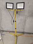 Halogen Led Podwójny Statyw Lampa Budowlana Naturalny 2x100W