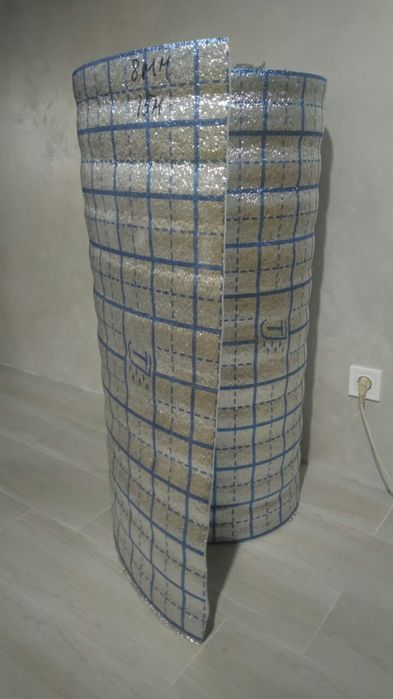 Газоспінений поліетилен ламінований 8 мм з розміткою