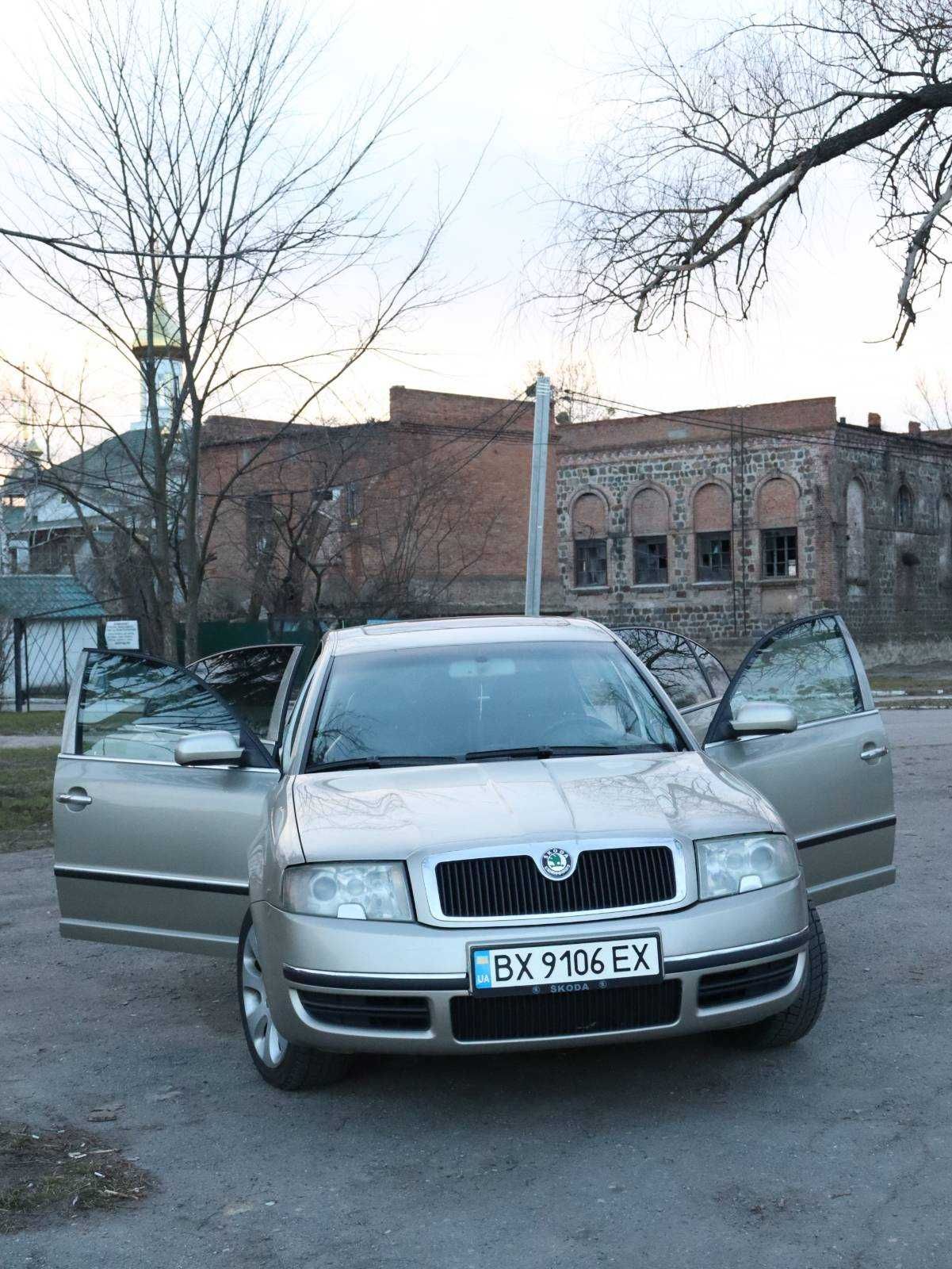 Продаж авто SkodaSuperB AT 2.8 ГБО ВІнниця  FULL