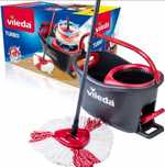 Mop obrotowy Vileda TURBO 2 w 1 Microfibre - zestaw z wiadrem Gratisy