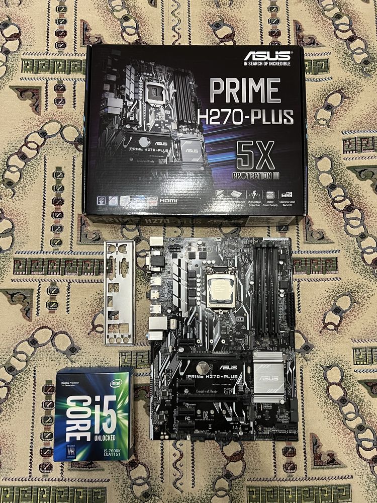 Asus Prime H270-Plus + i5 7600k