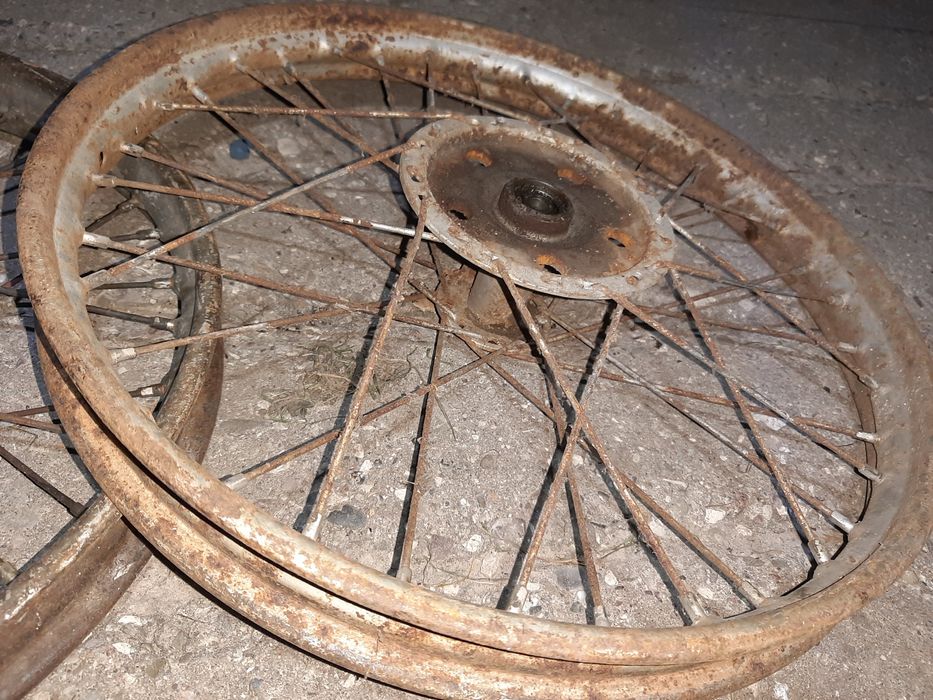 Kola do wózka 2szt wfm