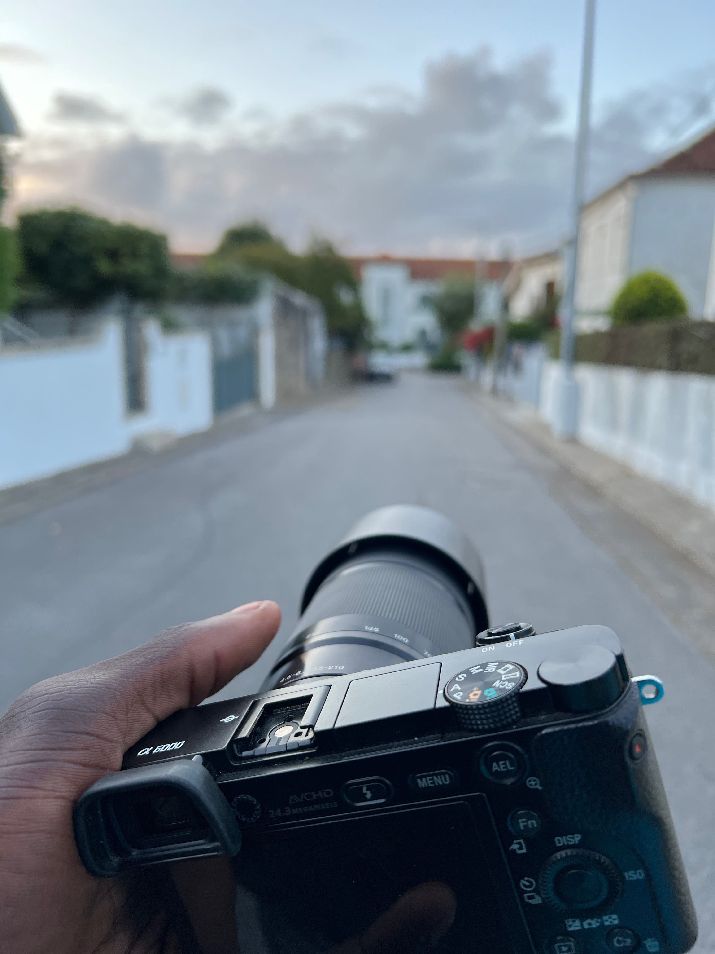 Câmera da Sony ax6000
