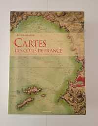 Cartes des cotes de France.