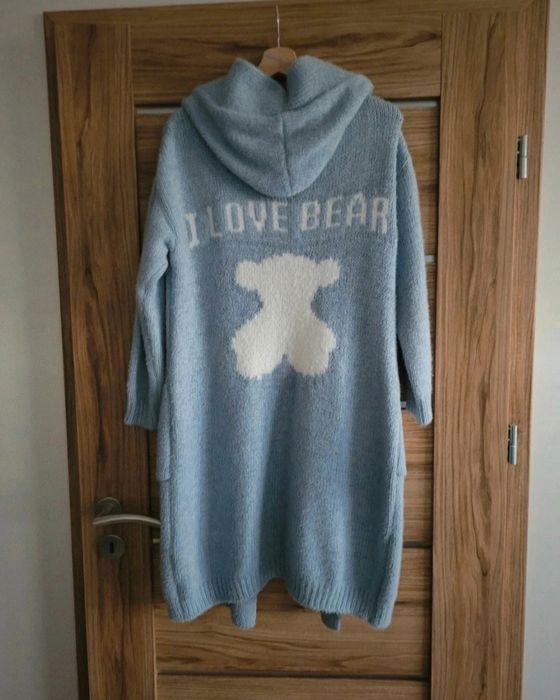 Cocomore - nowy błękitny kardigan oversize