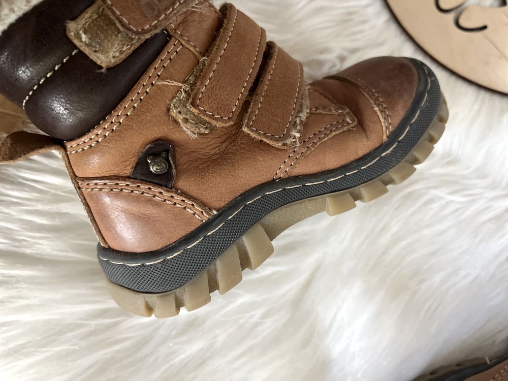 Buty zimowe ocieplane skórzane Lasocki 22 jesień zima