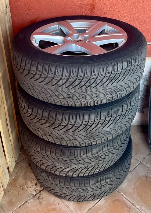 Jantes + pneus 235/55 R19  dois jogos completos em perfeito estado