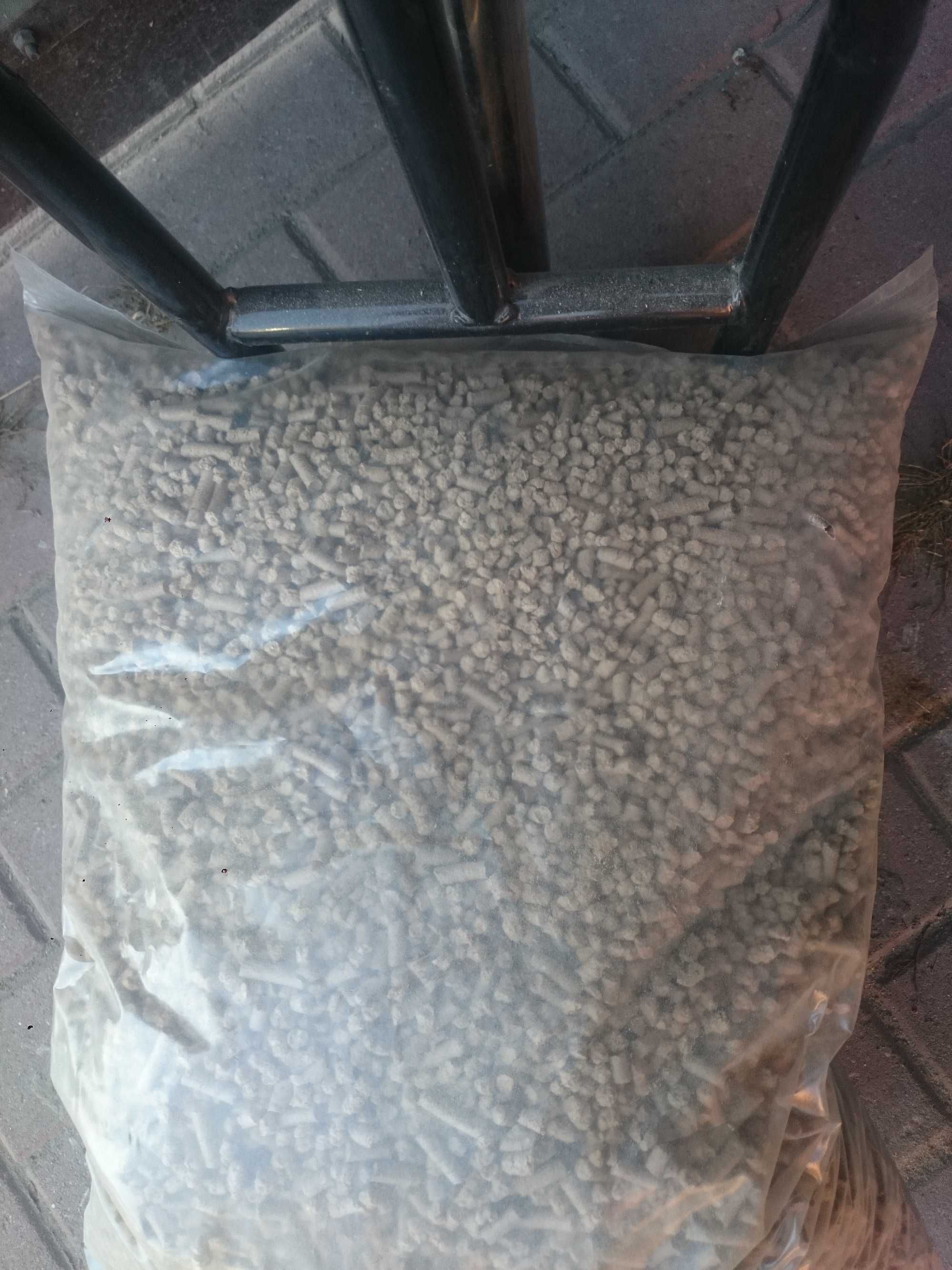 Pellet drewniany sciółka dla kotów gryzoni gadów ptaków 10 kg
