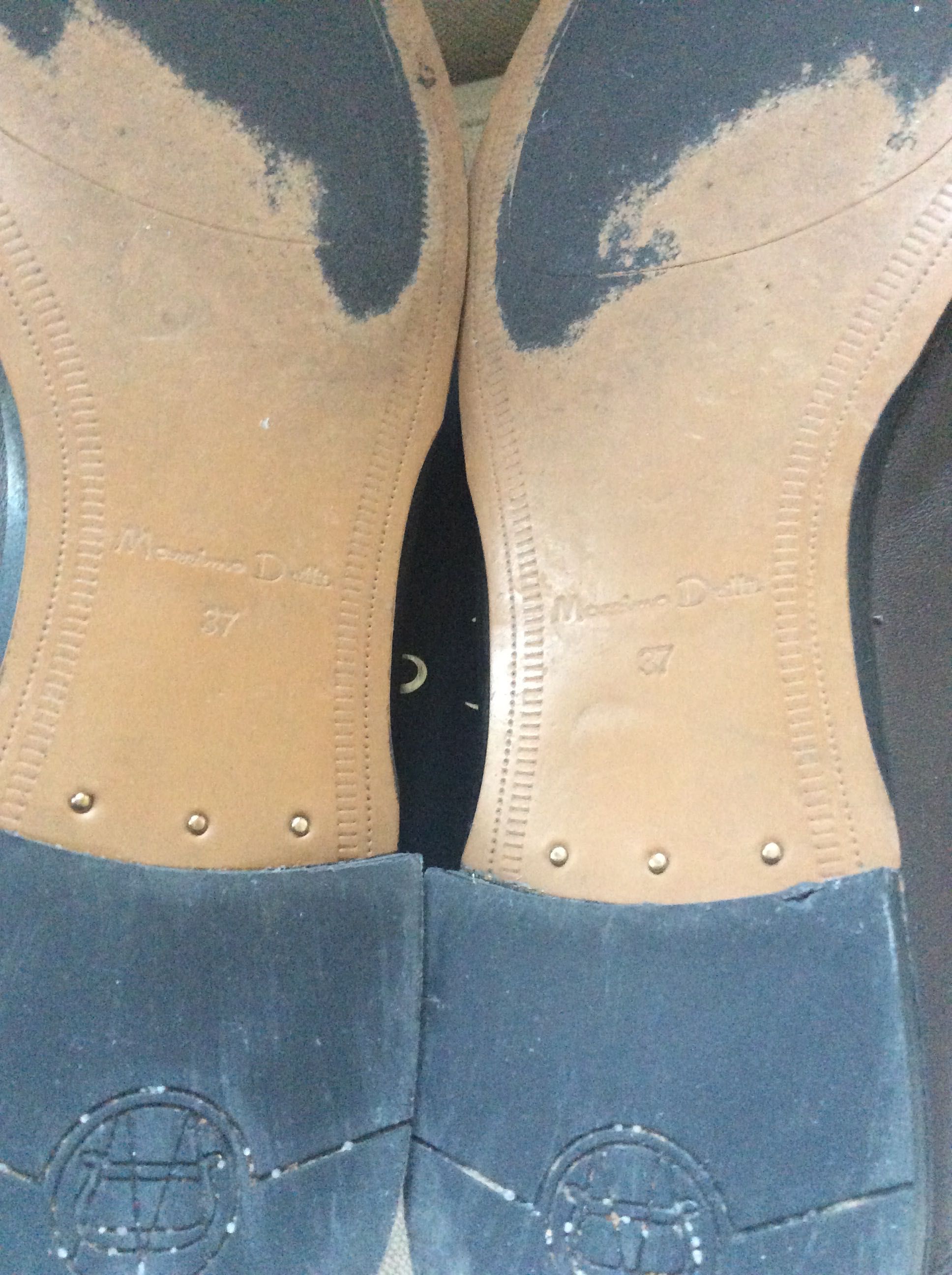 Massimo Dutti brązowe mokasyny r 37