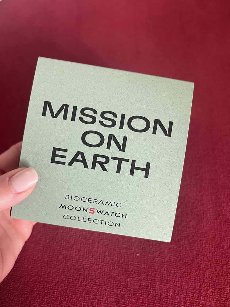 Zegarek Omega Swatch Moonwatch Mission On Earth