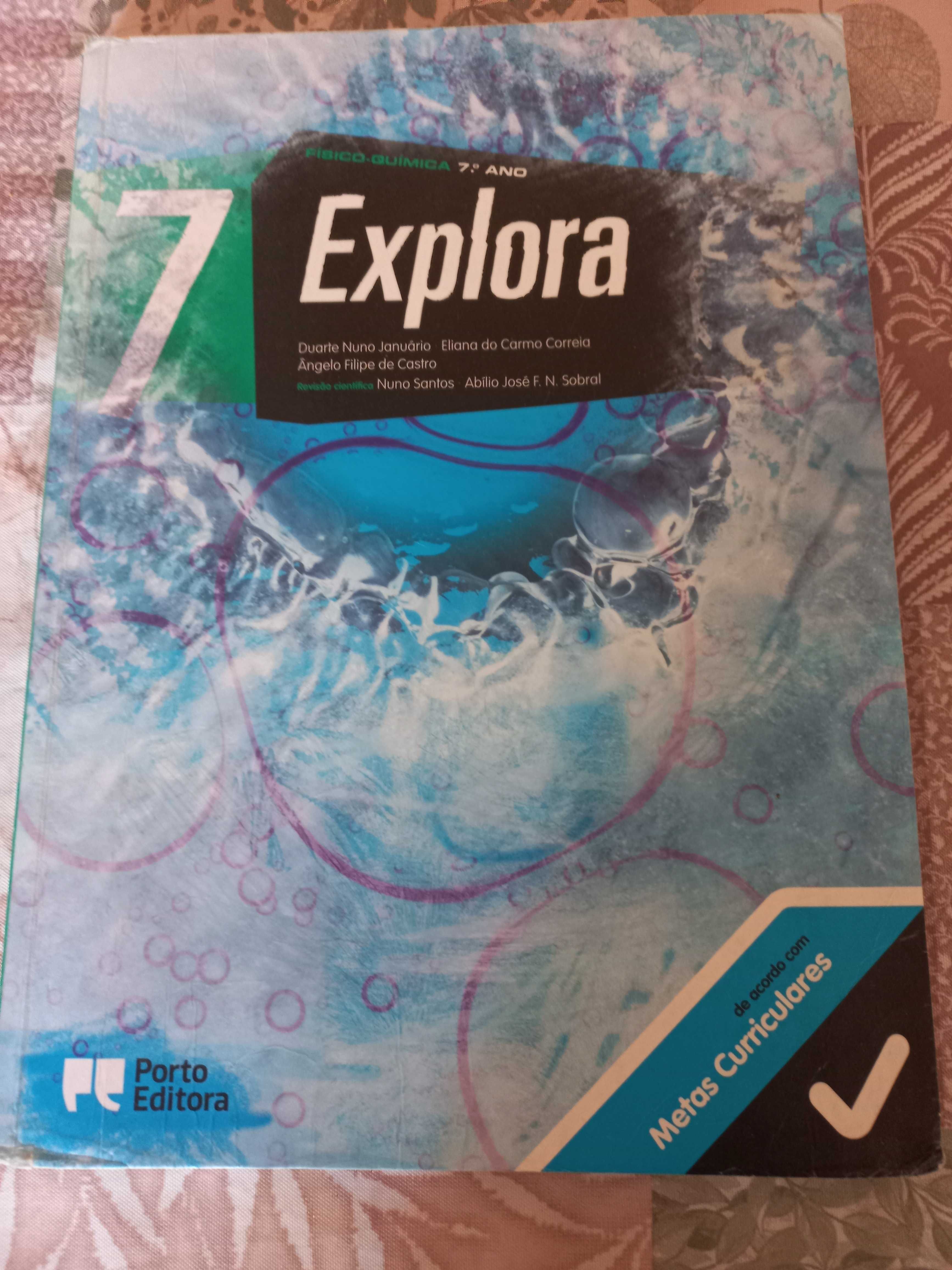 Vendo livro Físico Química 7º ano