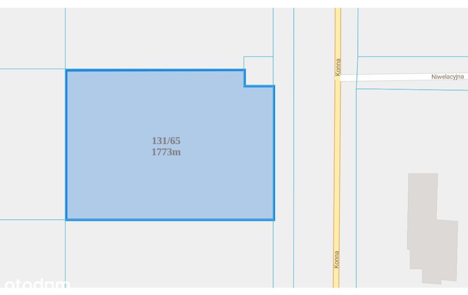 Działka Budowlana MPZP, ul. Konna, Stawy Stefańskiego, wszystkie media
