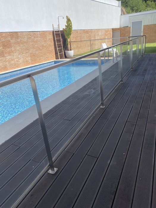 Proteção para piscina