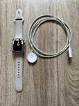 Apple Watch Series 7 41mm, Starlight Aluminum Case, S/M