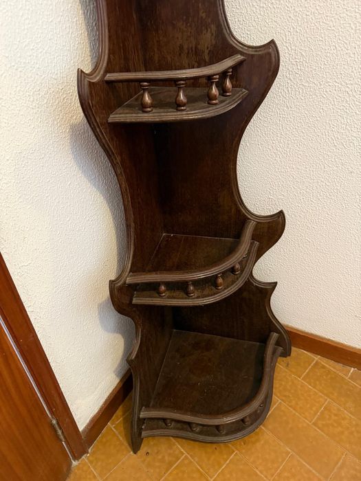 Móvel de canto madeira maciça