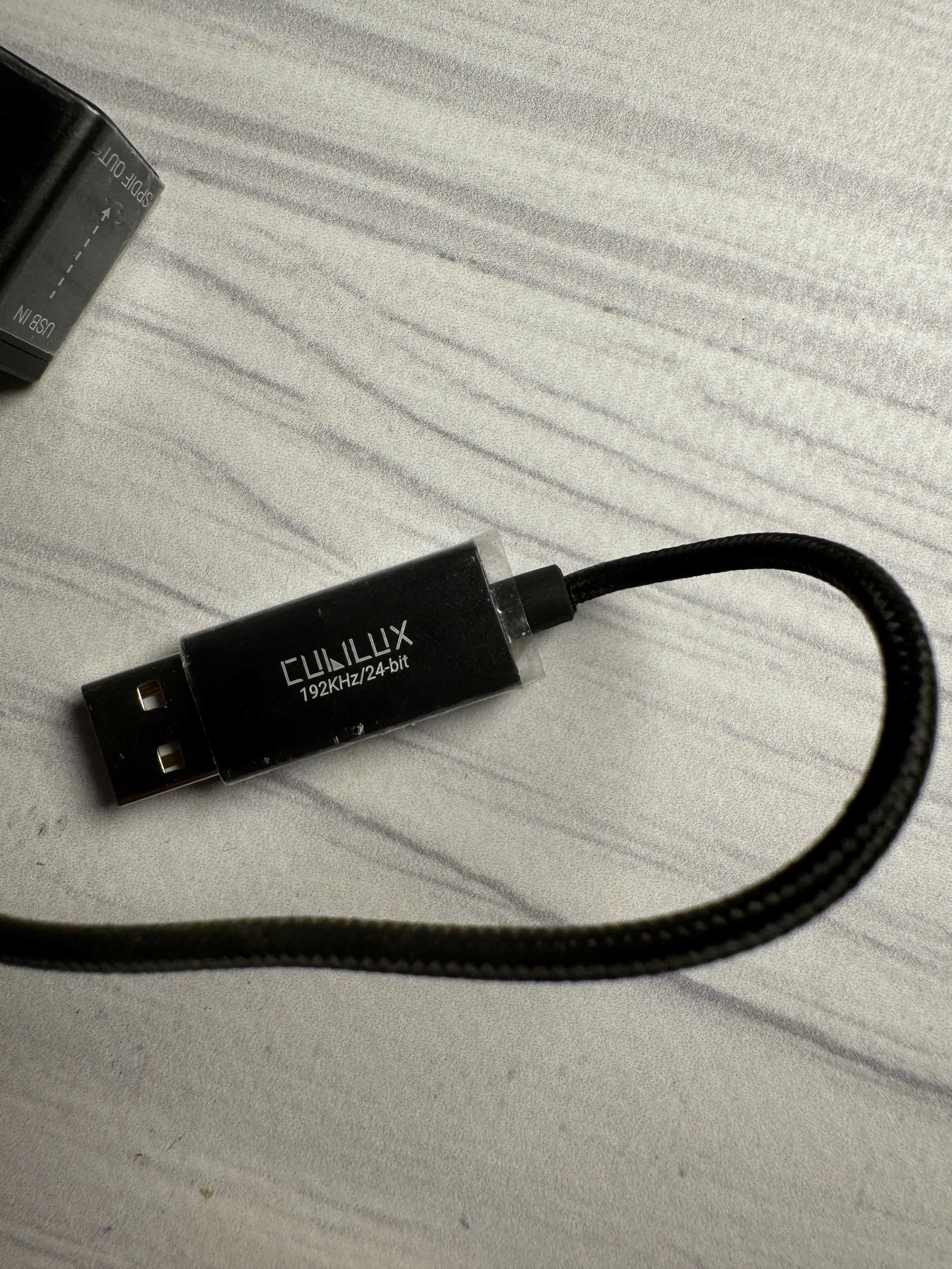 Адаптер Cubilux USB A (обмен/продажа) TOSLINK SPDIF Optical adapter