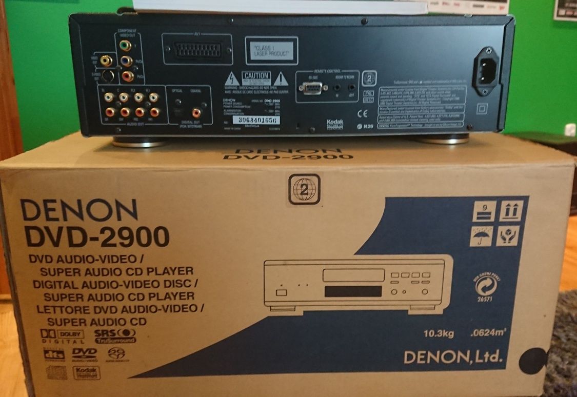 Denon DVD 2900 odtwarzacz CD/DVD/SACD