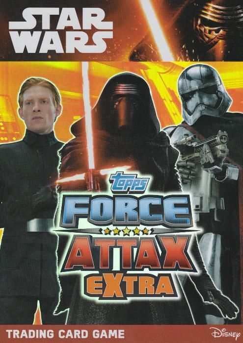 Karty STAR WARS FORCE ATTAX Extra przebudzenie mocy box 50 saszetek