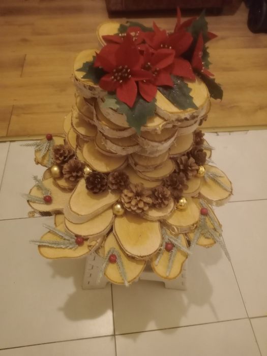 Stroik z plastrów brzozy