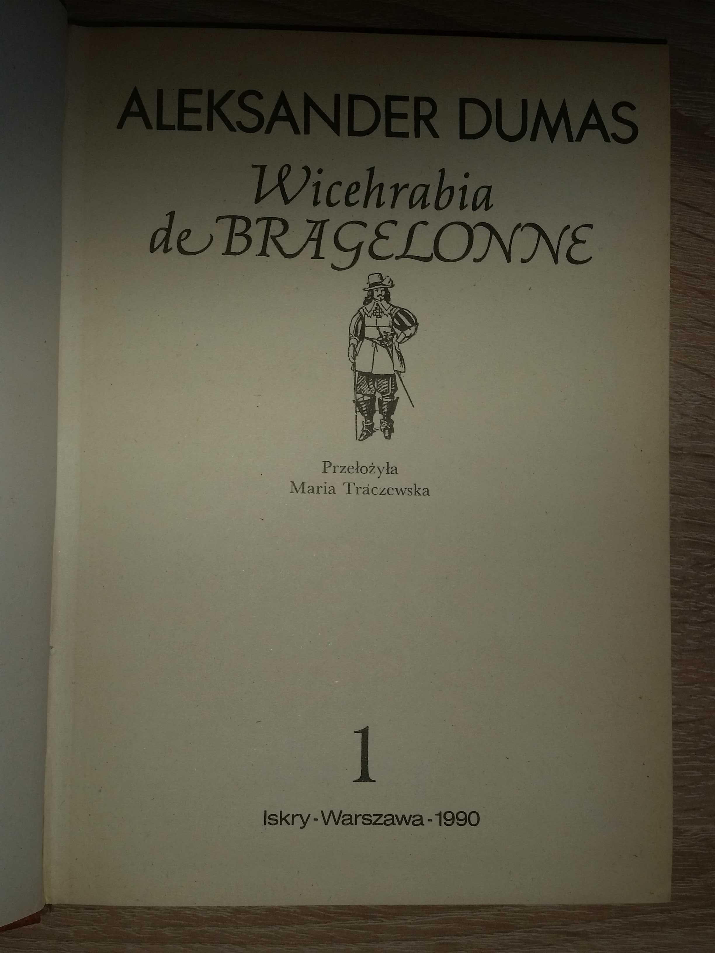 Dumas Wicehrabia de Bragelonne 2 tomy