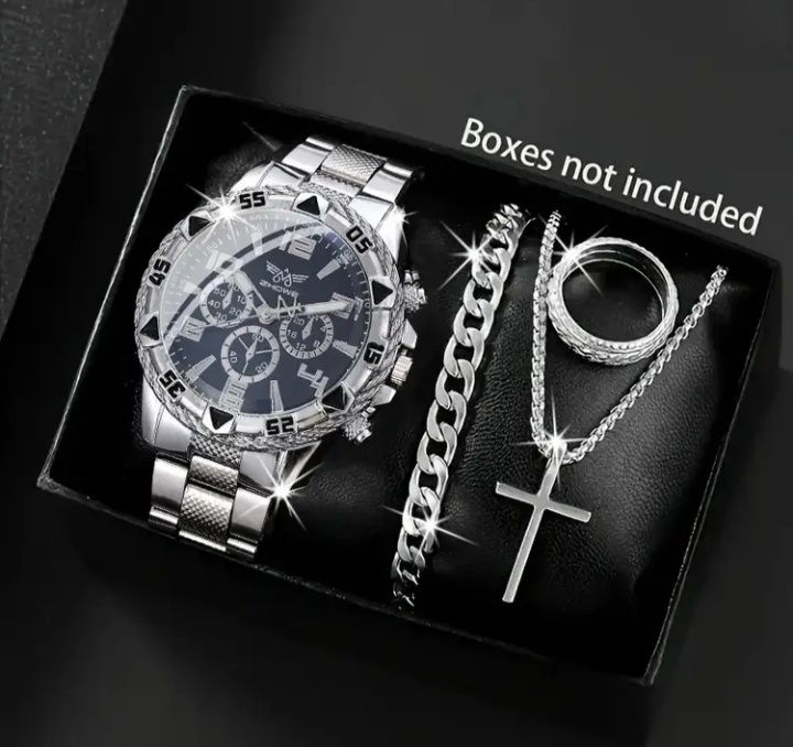 Luksusowy zegarek+komplet biżuterii!