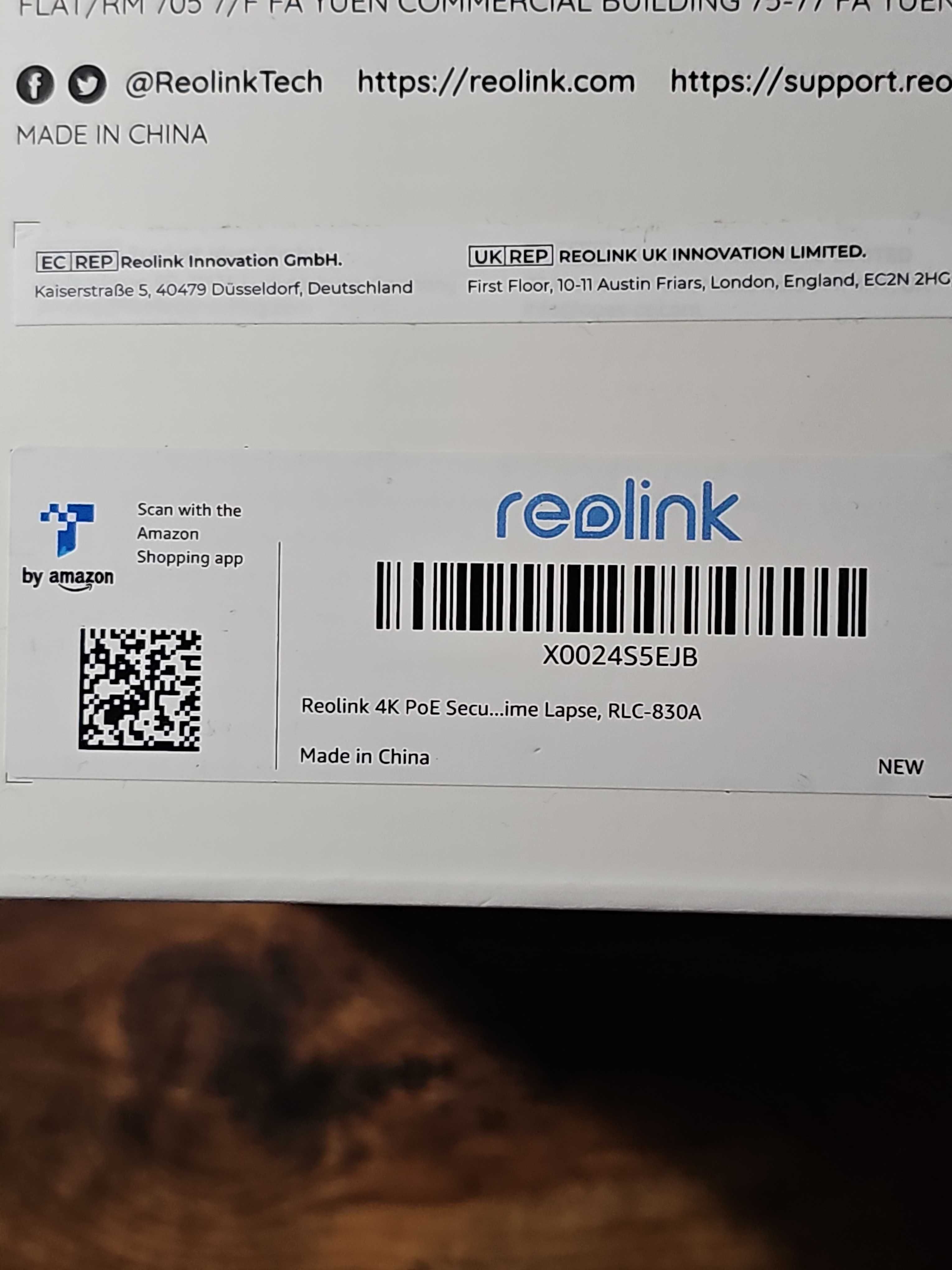 Reolink kamera RLC-830A POE 8MP