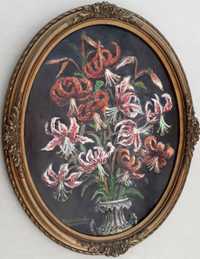 Obraz Edmunda Szyftera lilie