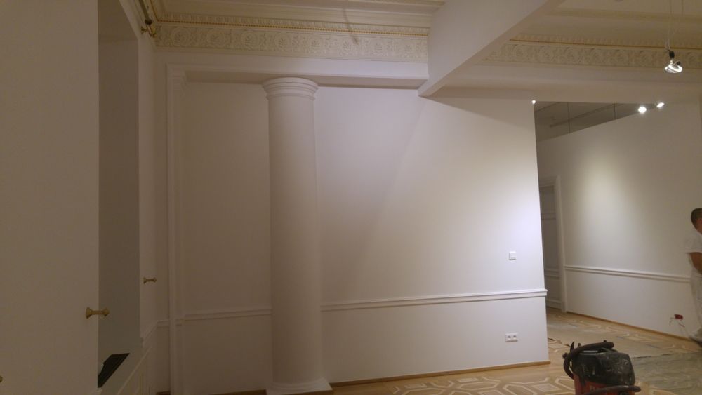 Malowanie, szpachlowanie, tapety natryskowe, wykończenia wnętrz.