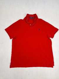 Koszulka Polo Ralph Lauren czerwona XXL SLIM FIT