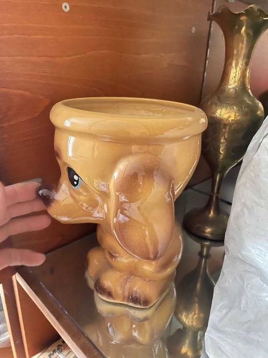 Продається горщик для квітів горшок для цветов песик новий