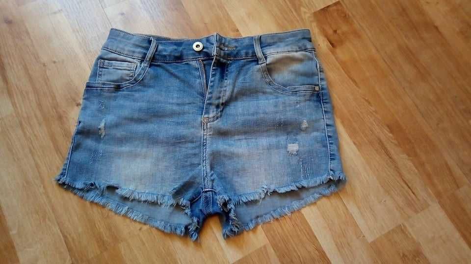 Шорти джинсові, джинс стрейчевий, розмір 42