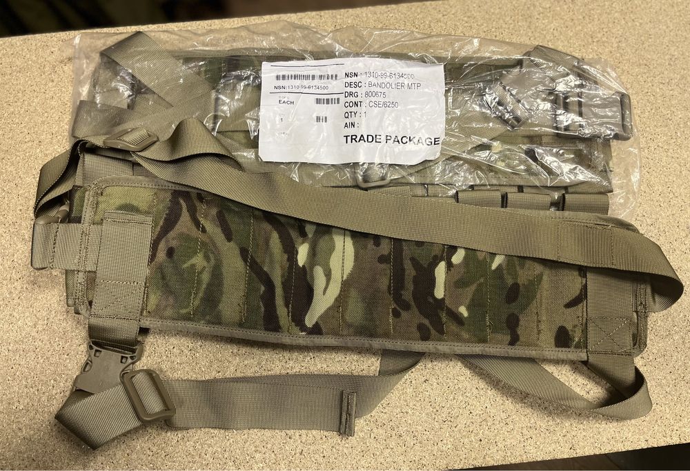 Бандольєра для підствольних гранат 40mm Grenade Bandolier MTP Британія