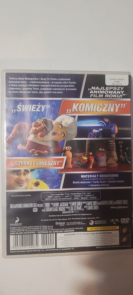 Film turbo płyta DVD