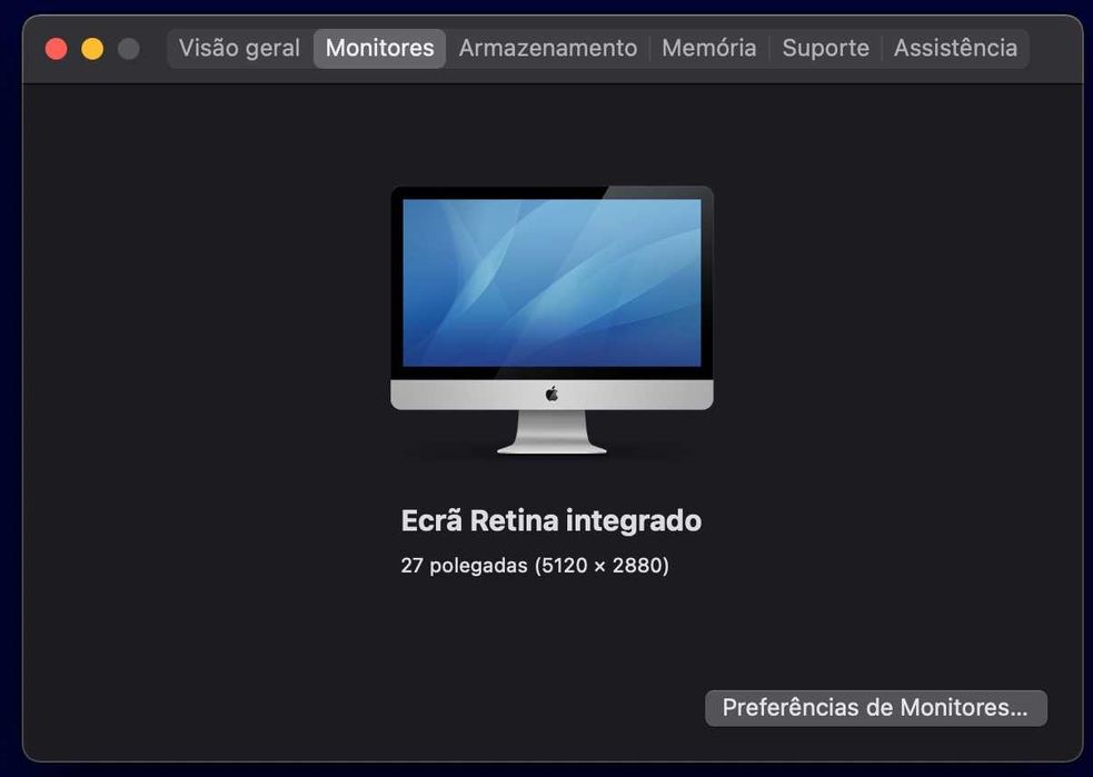 iMac Retina 5K, 27 polegadas