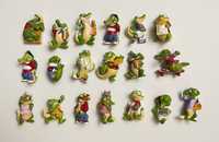 Aligatory figurki kinder niespodzianki kolekcja lata 90