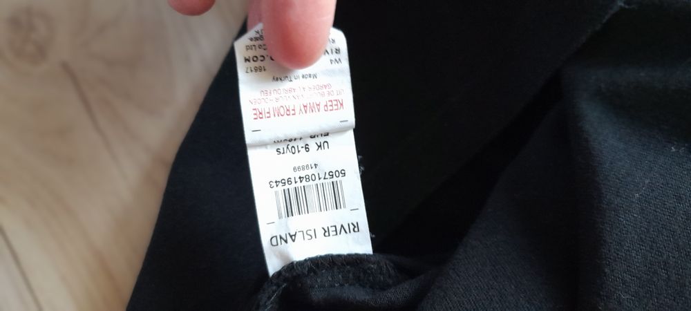 Marvel River Island koszulka t-shirt Spider-Man 9-10 lat, 140cm, cekin