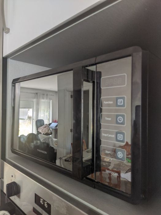 Microondas para reparo.