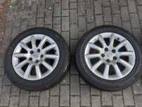 5x110- 2 felgi aluminiowe 16cali z oponami 205/55 opel astra H
