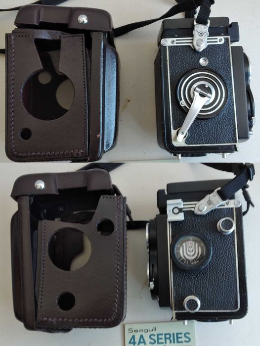 Seagull 120 - Grande formato 6x6 + Fotómetro Gossen Bix3 + Flash