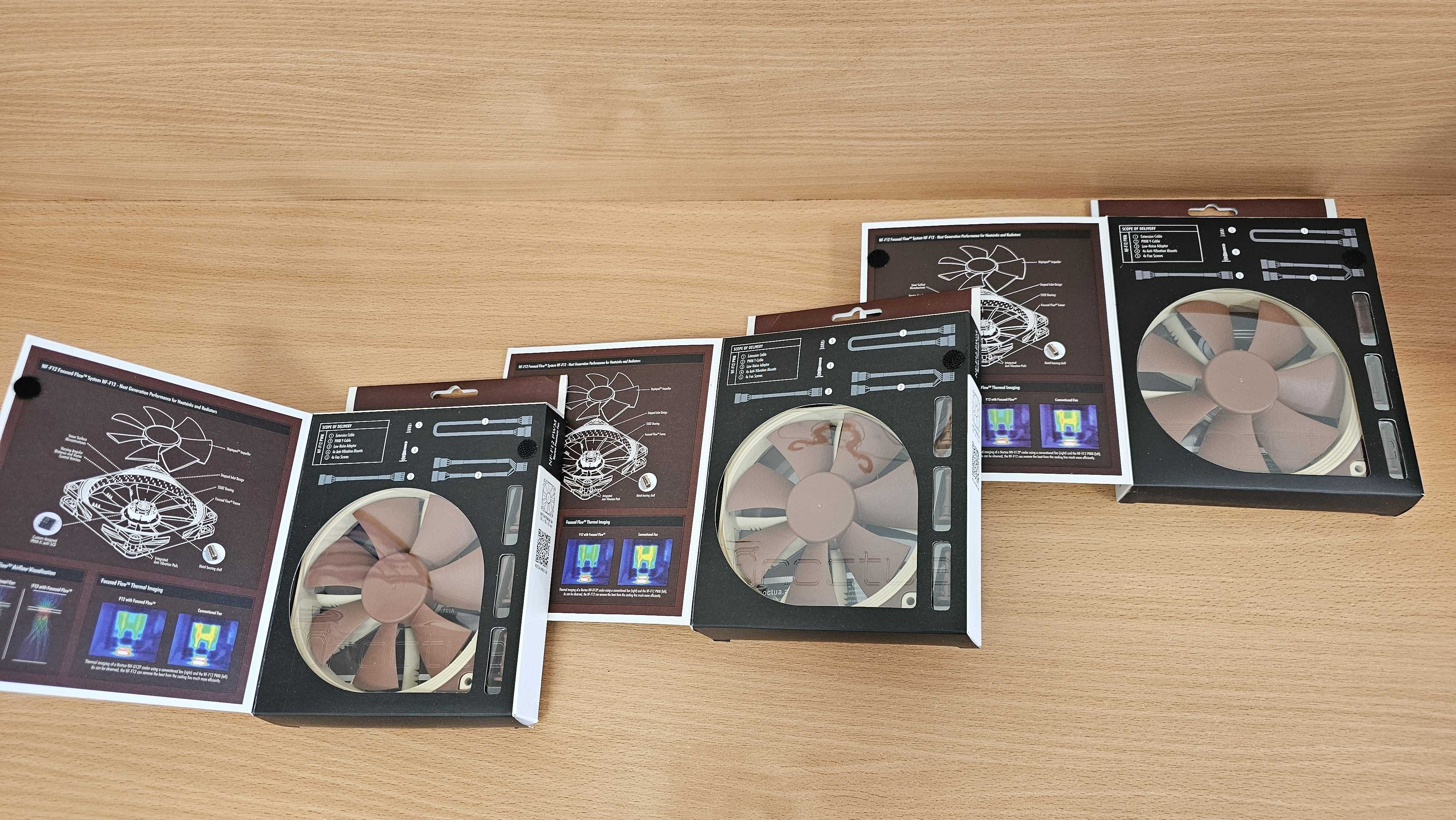 Wentylator Noctua NF-F12 PWM (3 szt.)